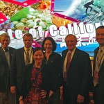 California agricultural delegates at the Taste of California event