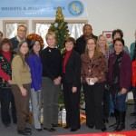 Secretary Ross visits with the staff at the Division of Measurement Standards
