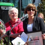 Secretary Ross prepares to deliver a proclamation at Ag Day