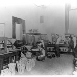 An impressive array of equipment in an early CDFA metrology lab (undated).