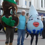 Mascots on Ag Day