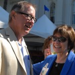 Secretary Ross with Senator Tom Berryhill