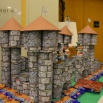 The castle the Food Drive built