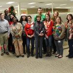 Secretary Ross poses with Inspection Services staff members