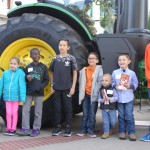 Kids + tractors = magic