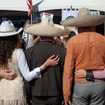 Rodeo queens and charros, two Ag Day traditions.