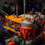 Yes, that really is a tractor that makes ice cream.
