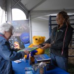 An animal exhibit at Ag Day