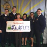 CDFA Secretary Karen Ross poses with FFA members